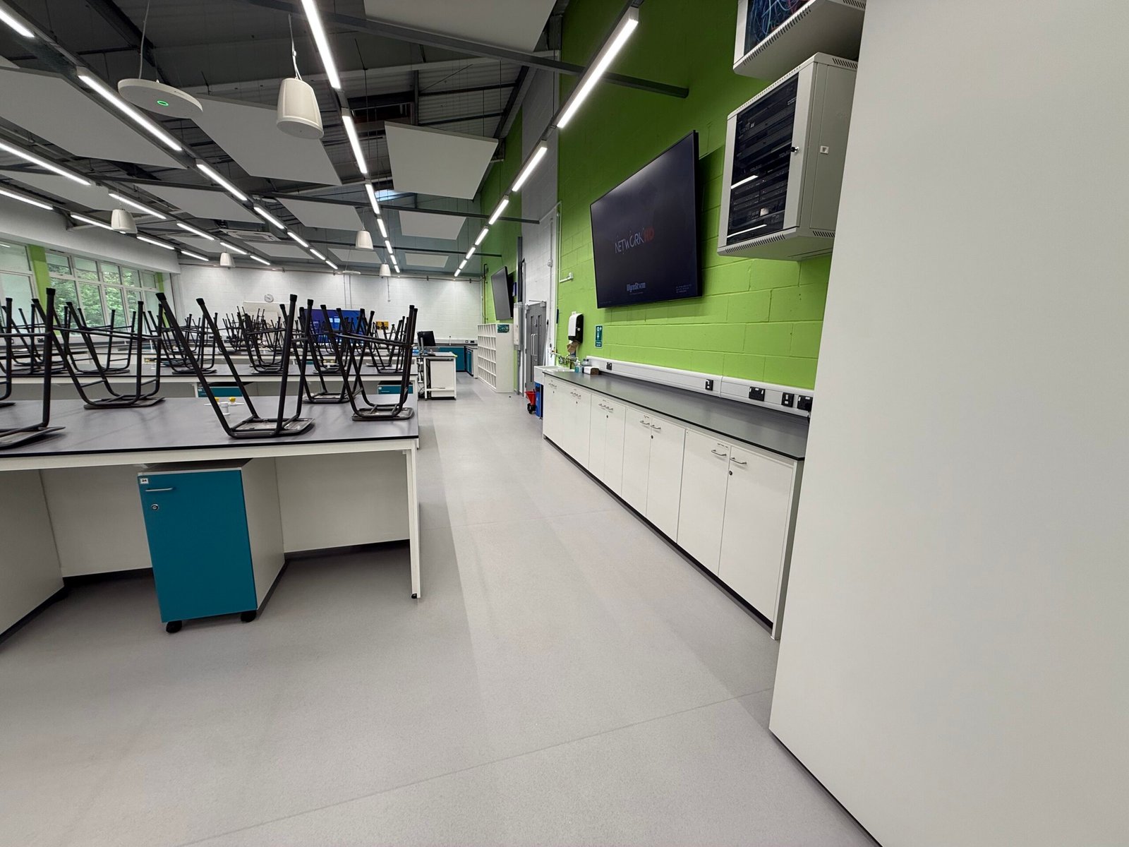 CL2 Lab transition cleaning ARU Whittle